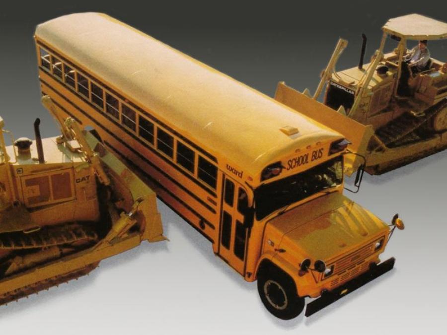  Chevrolet B60 School Bus by Ward 1989 года  (фото 1 из 1)